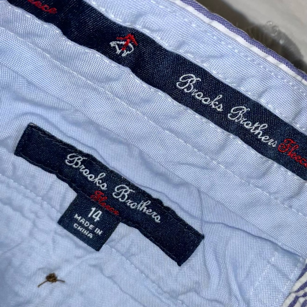 BROOKS BROTHERS Seersucker pants boys size 14 - Picture 8 of 10